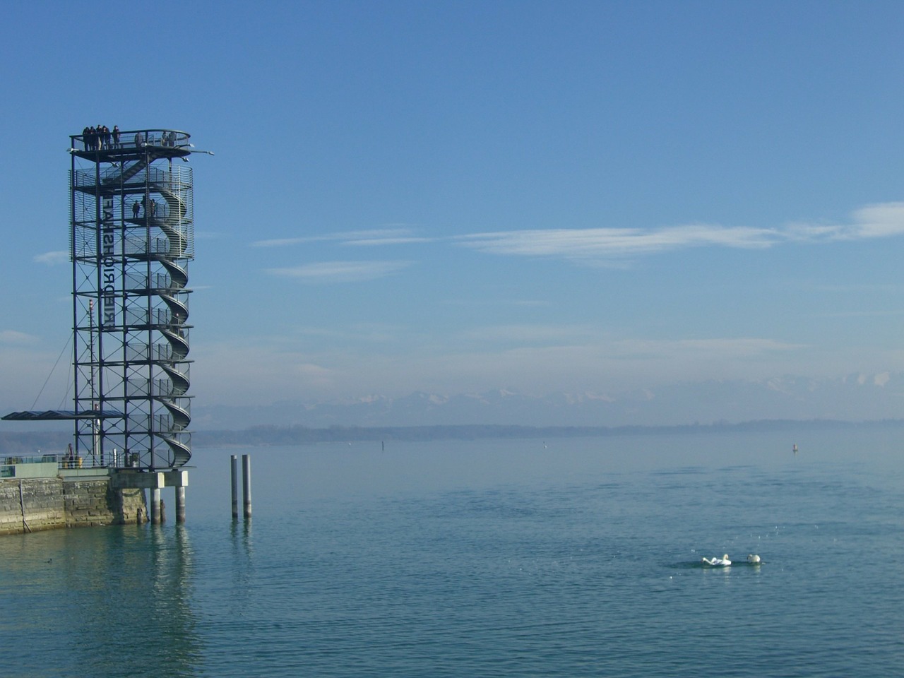 lake constance friedrichshafen observation tower free photo