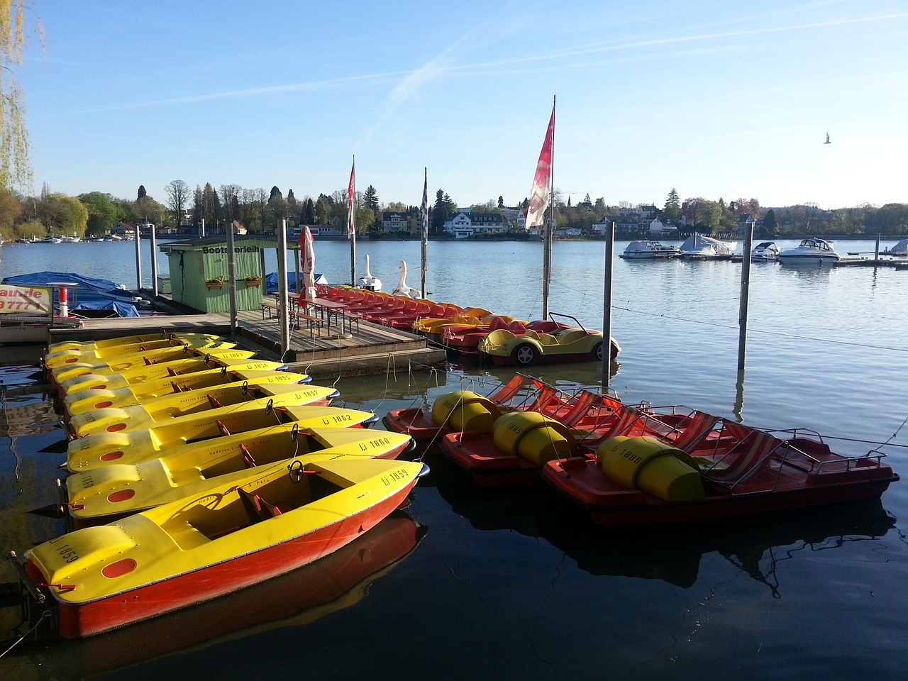 lake constance lindau boat rental free photo