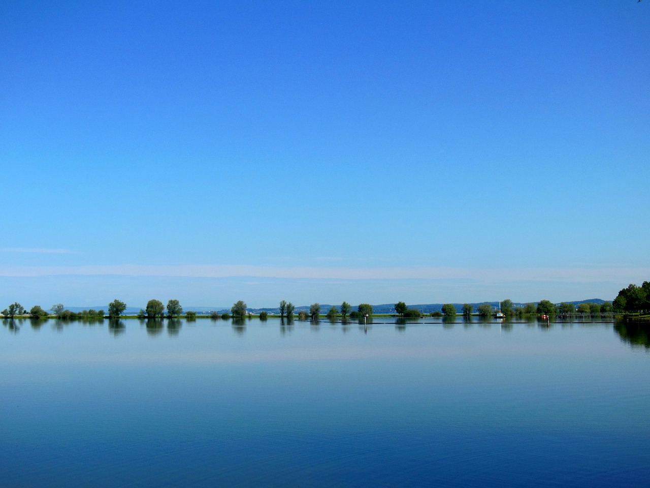 lake constance lagoon water free photo