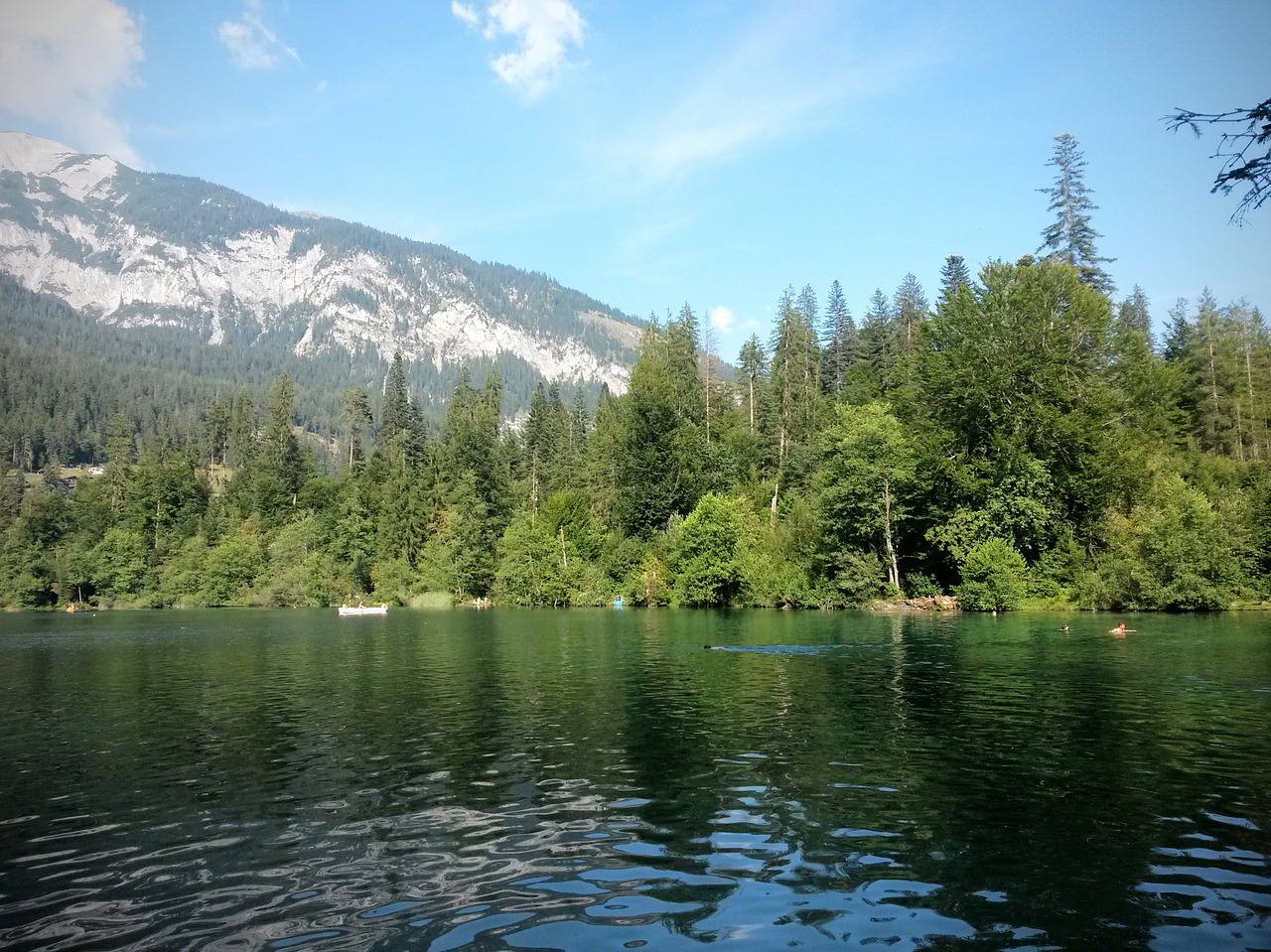 lake cresta graubünden lake free photo