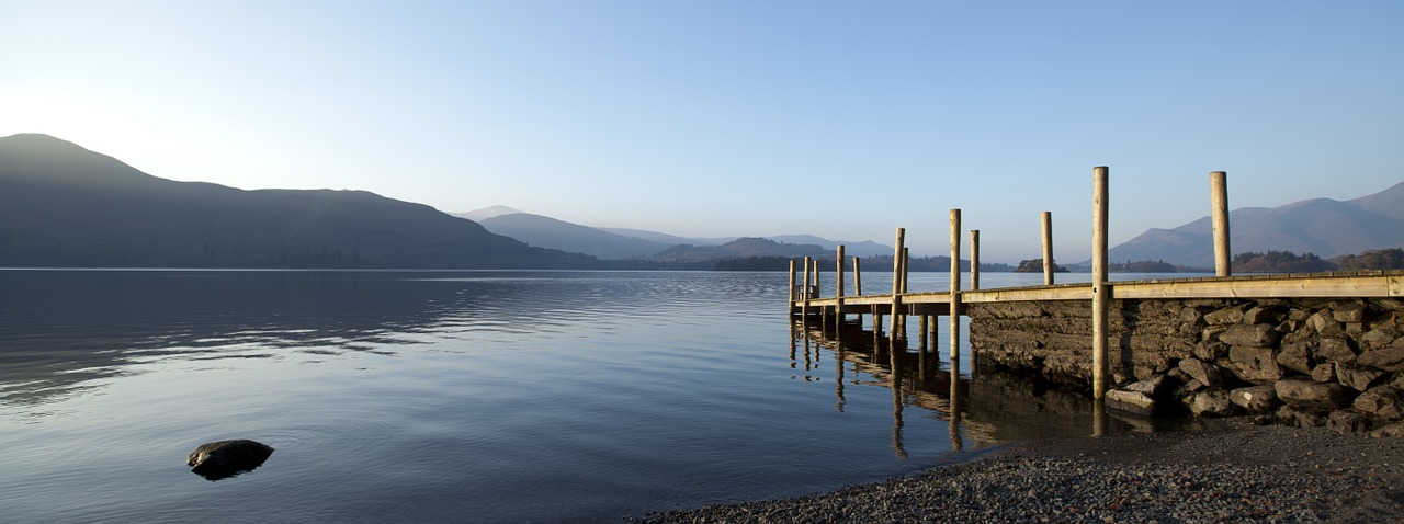 lake district derwent water lake free photo