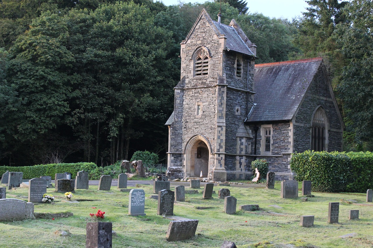 lake district church england free photo