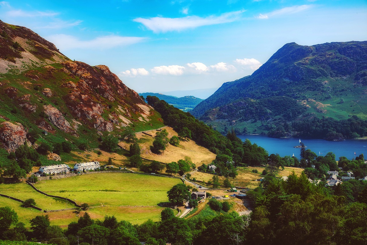 lake district  ullswater  lake free photo