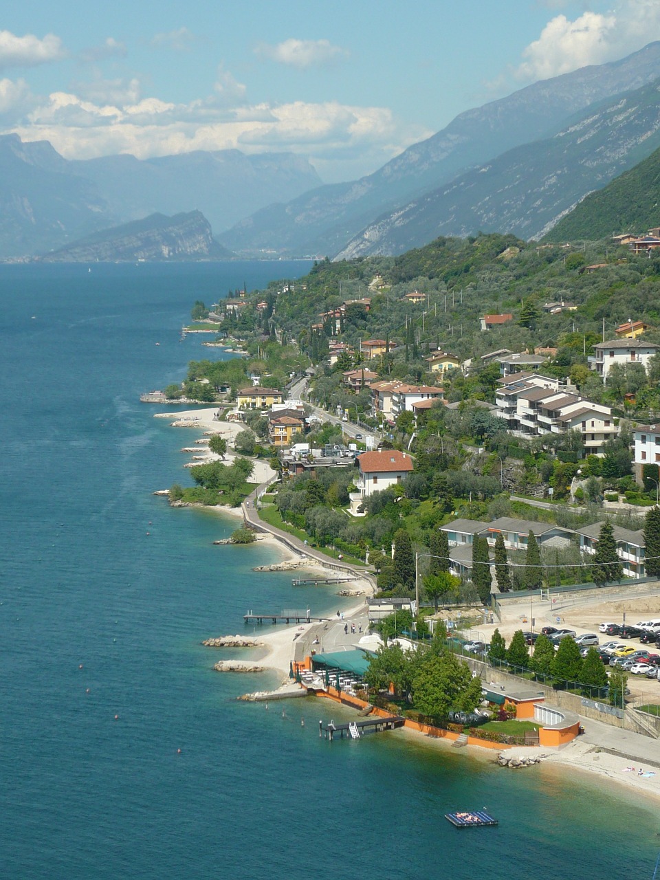 lake garda lake landscape free photo