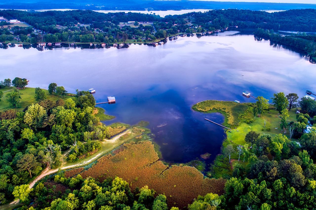 lake guntersville alabama water free photo