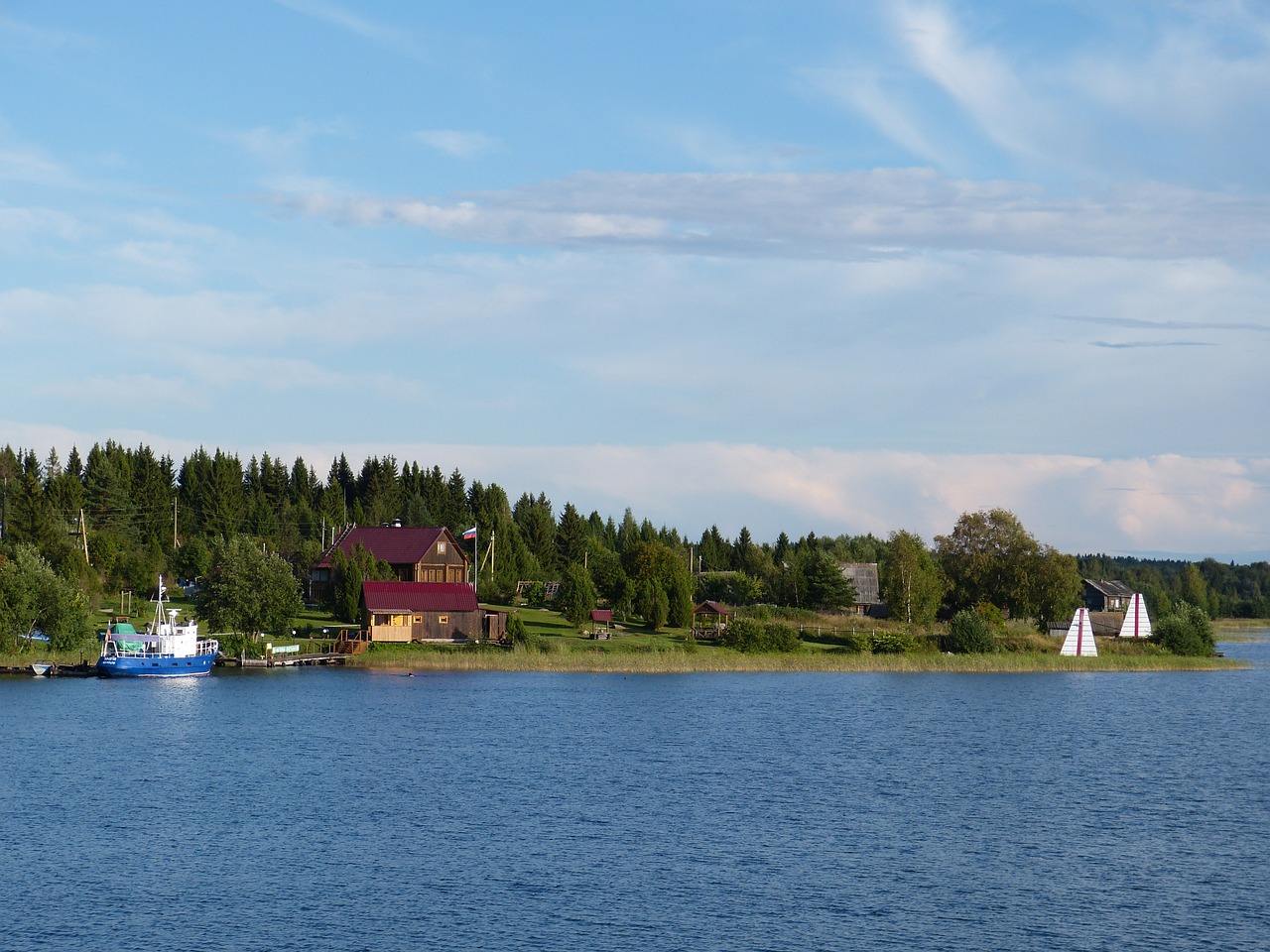 lake ladoga russia landscape free photo