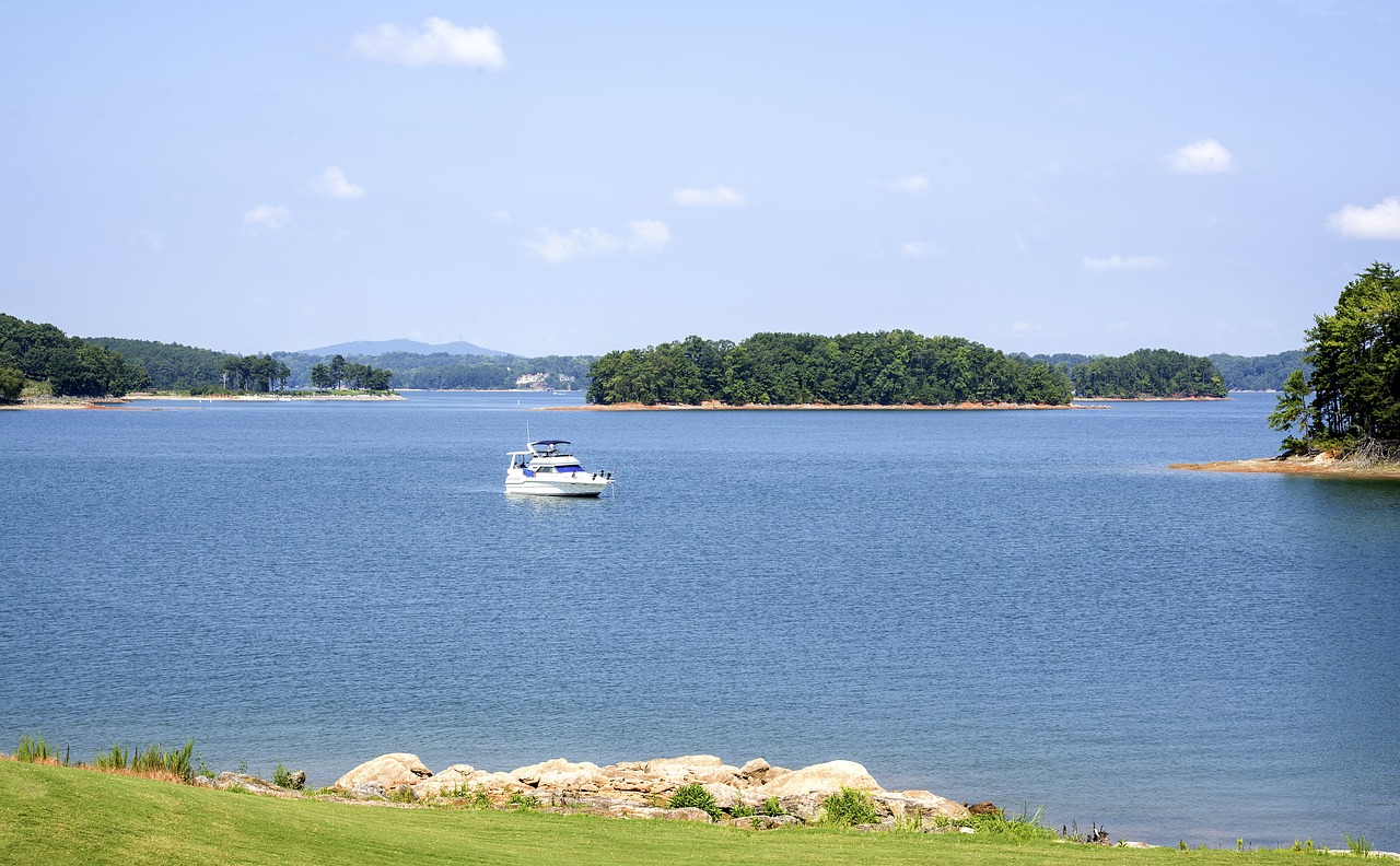 lake lanier lake water free photo