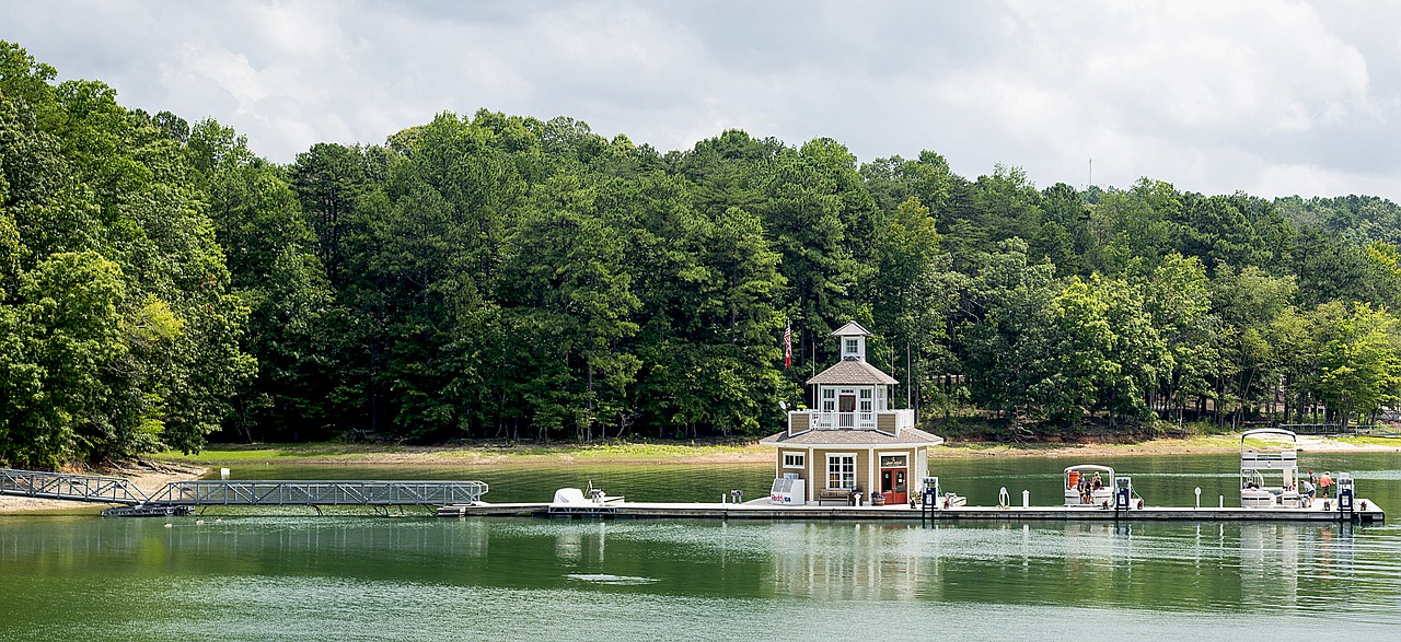 lake lanier lake water free photo