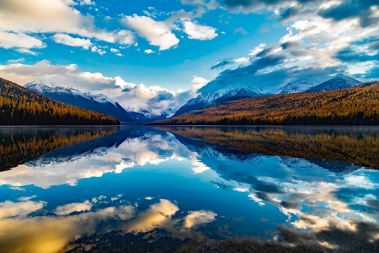 lake mcdonald glacier national park montana free photo