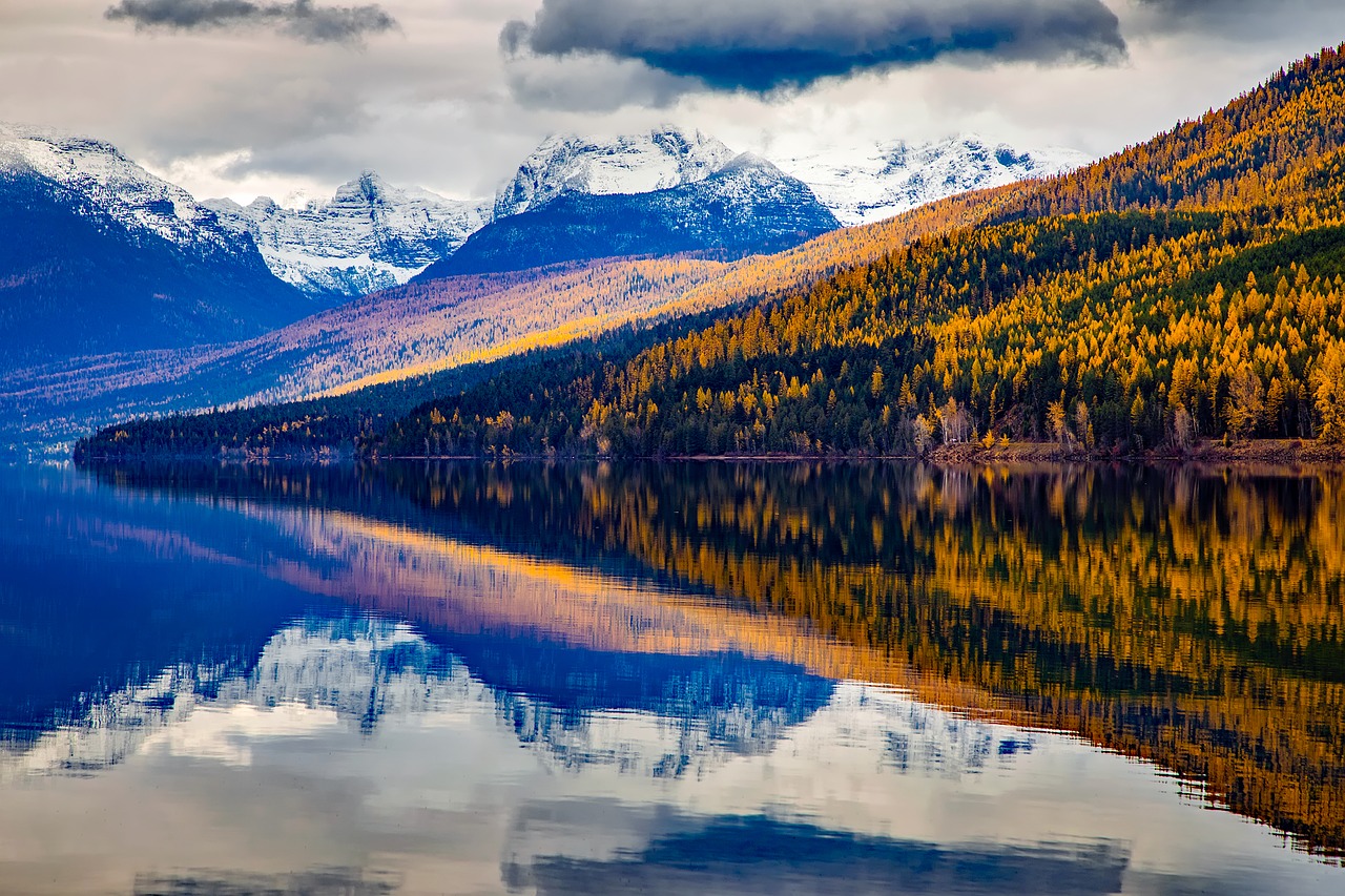 lake mcdonald glacier national park montana free photo