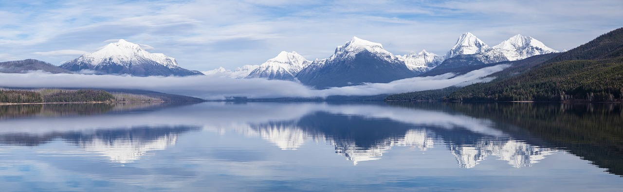 lake mcdonald landscape scenic free photo