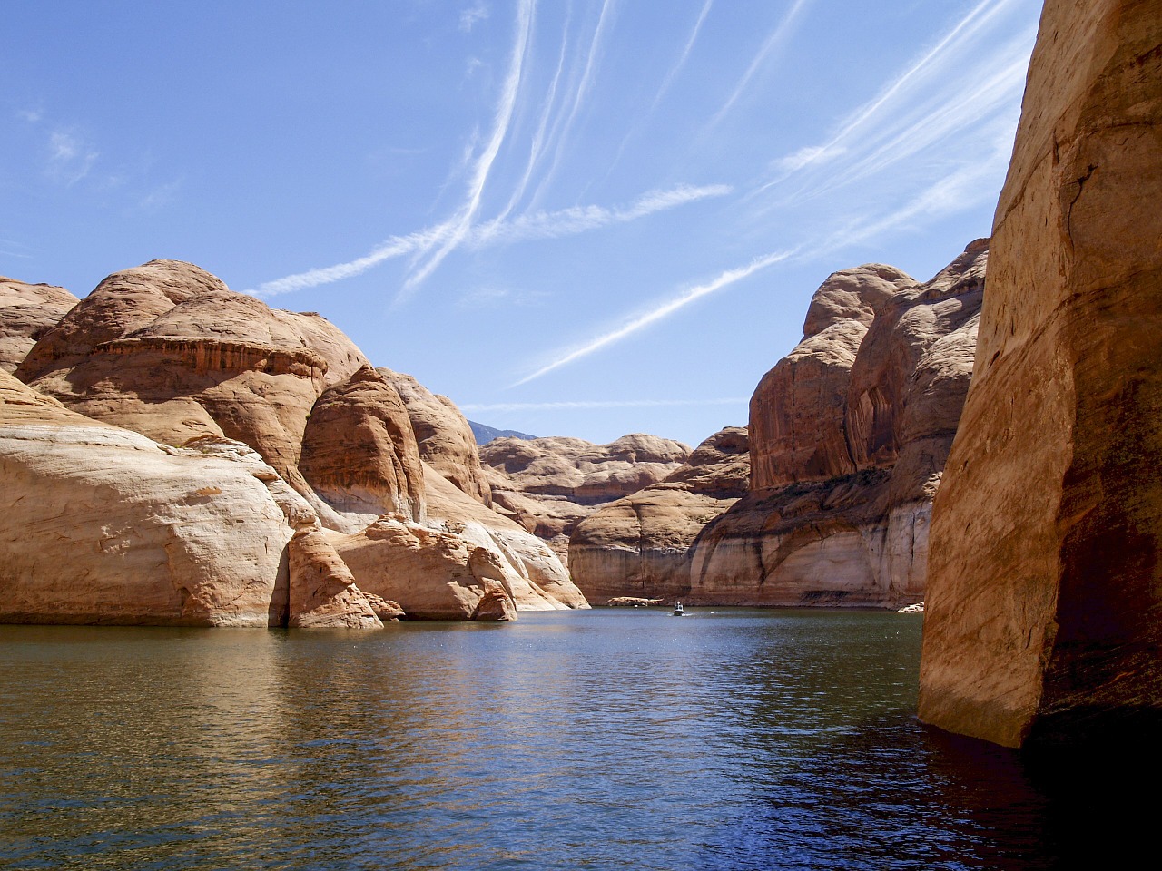 lake powell page arizona free photo