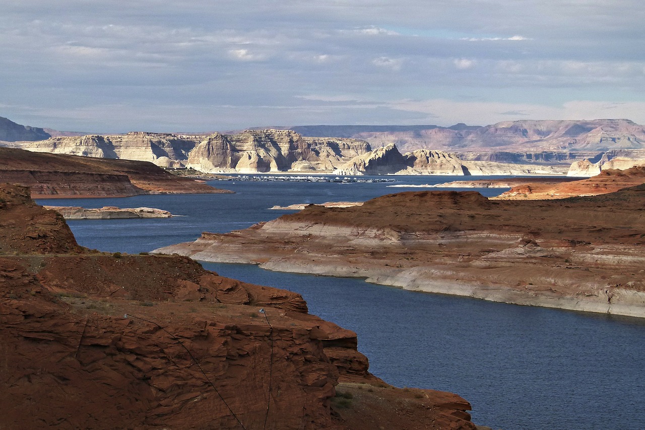 lake powell arizona usa free photo