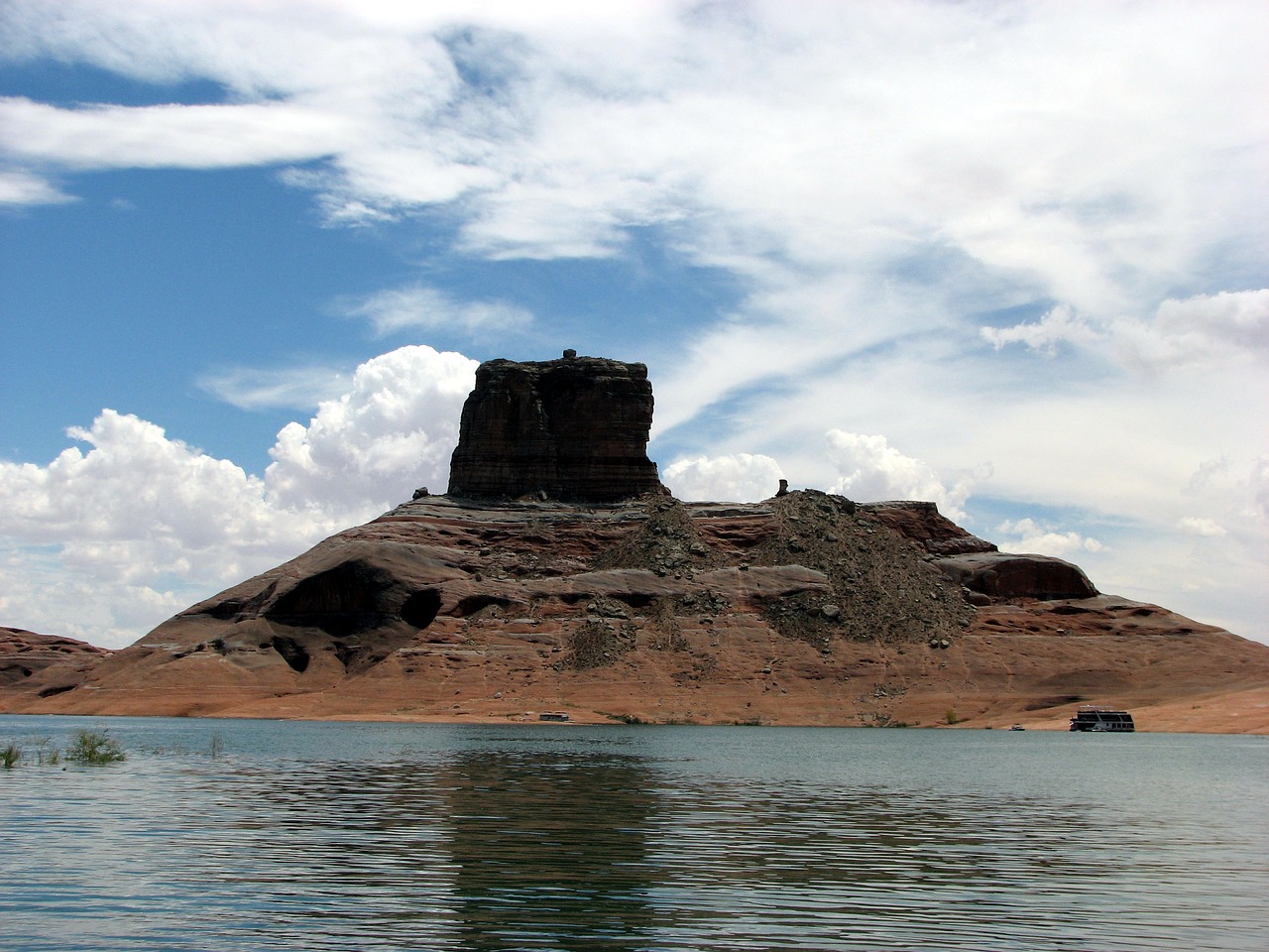 lake powell cookie jar butte butte free photo