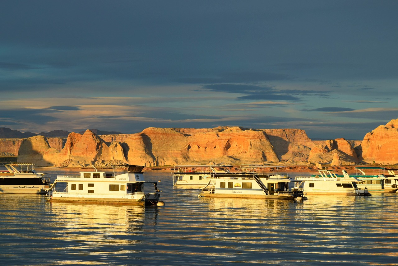 lake powell arizona page free photo