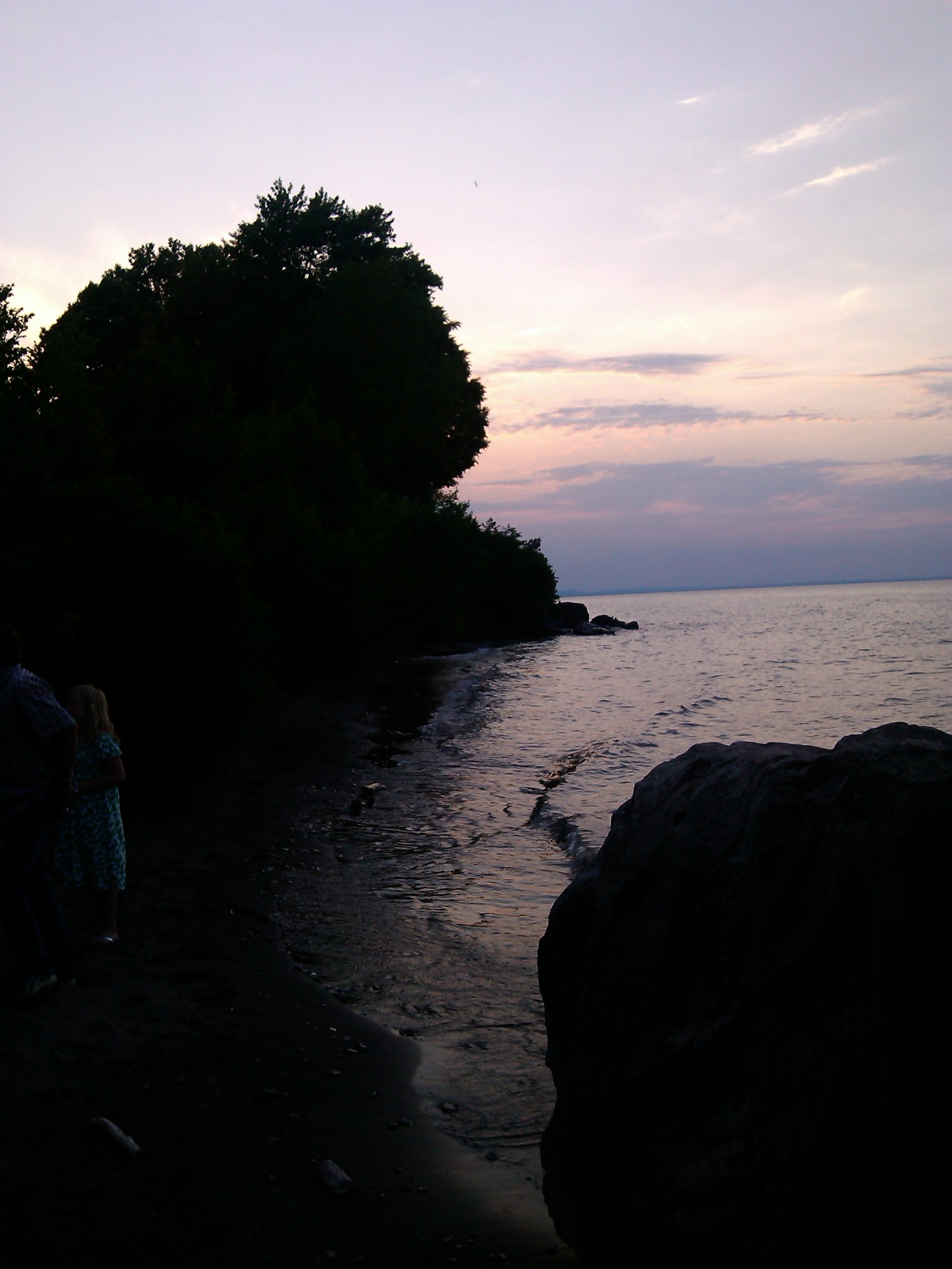 sunset lake ontario lake free photo