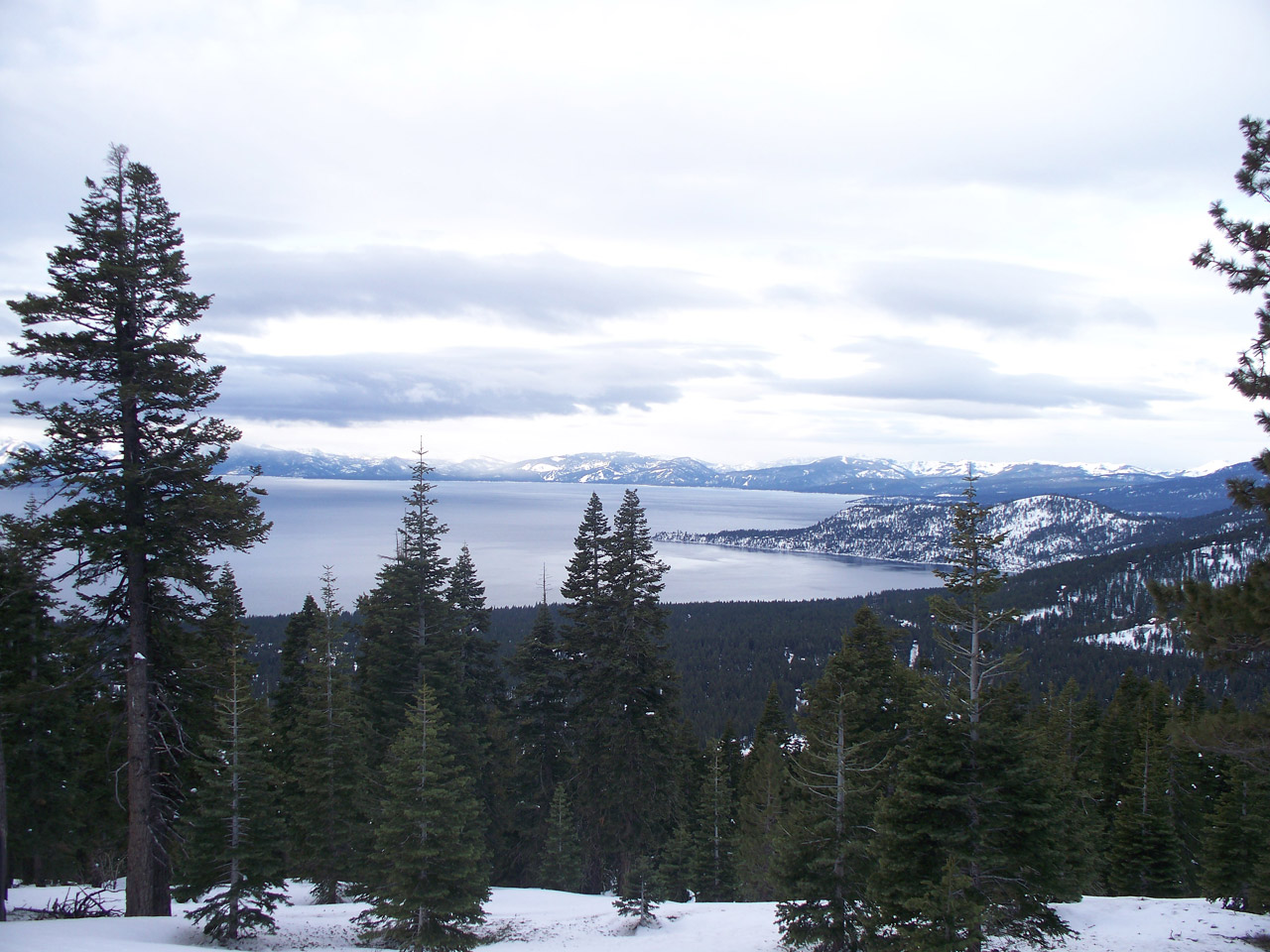 snow lake tahoe free photo