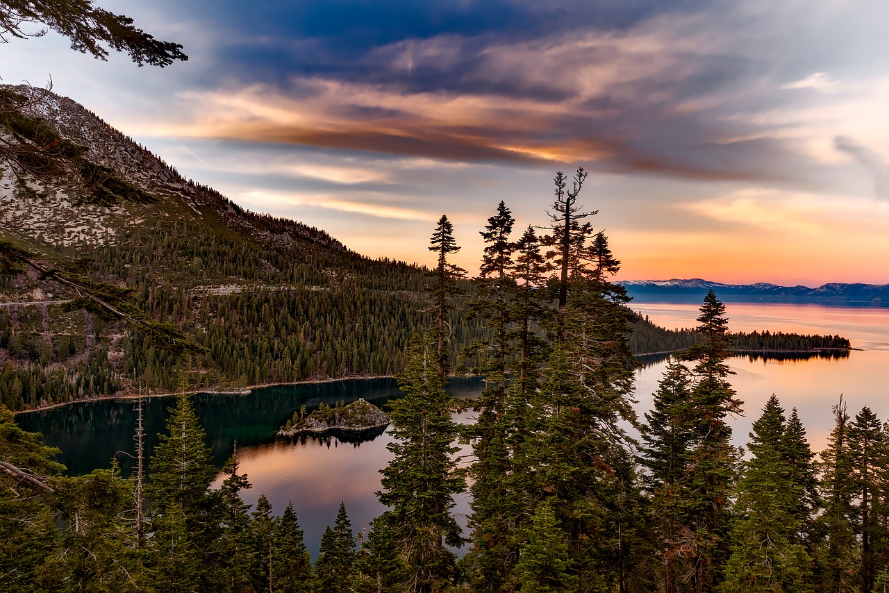 lake tahoe california emerald bay free photo