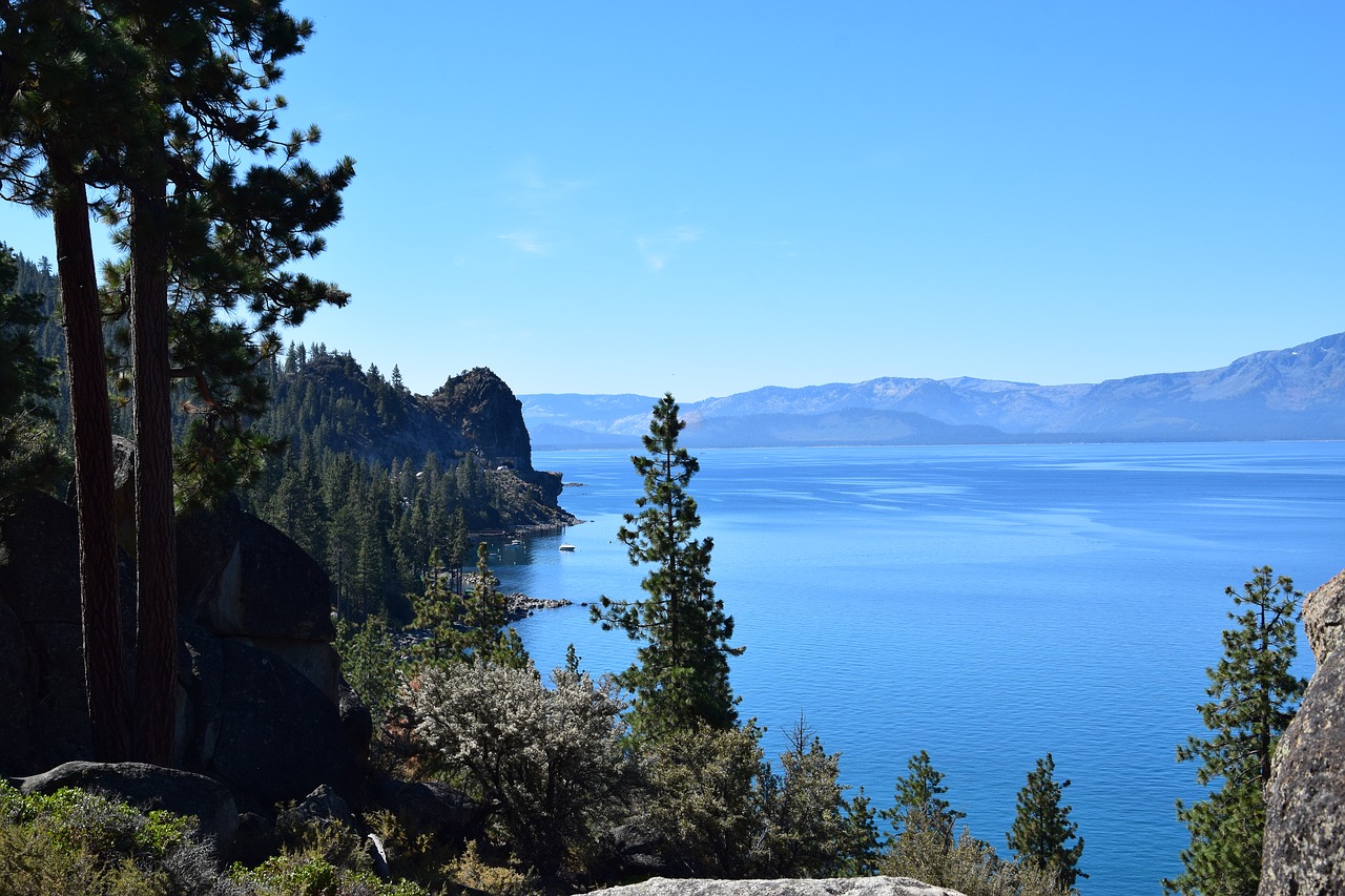 lake tahoe  landscape  blue free photo