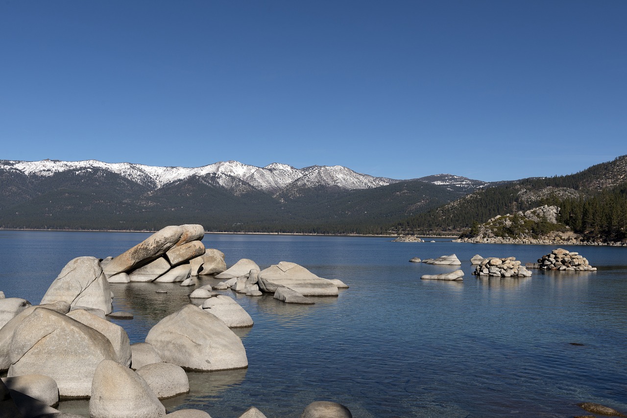 lake tahoe california water free photo