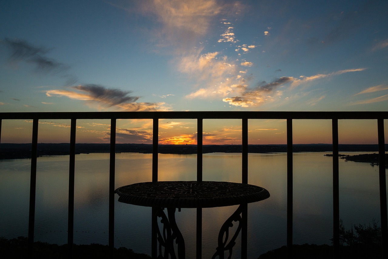 lake travis austin texas sunset free photo