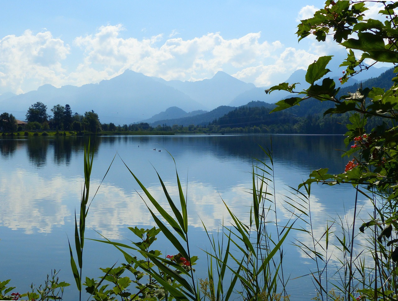 lake weissensee lake waters free photo