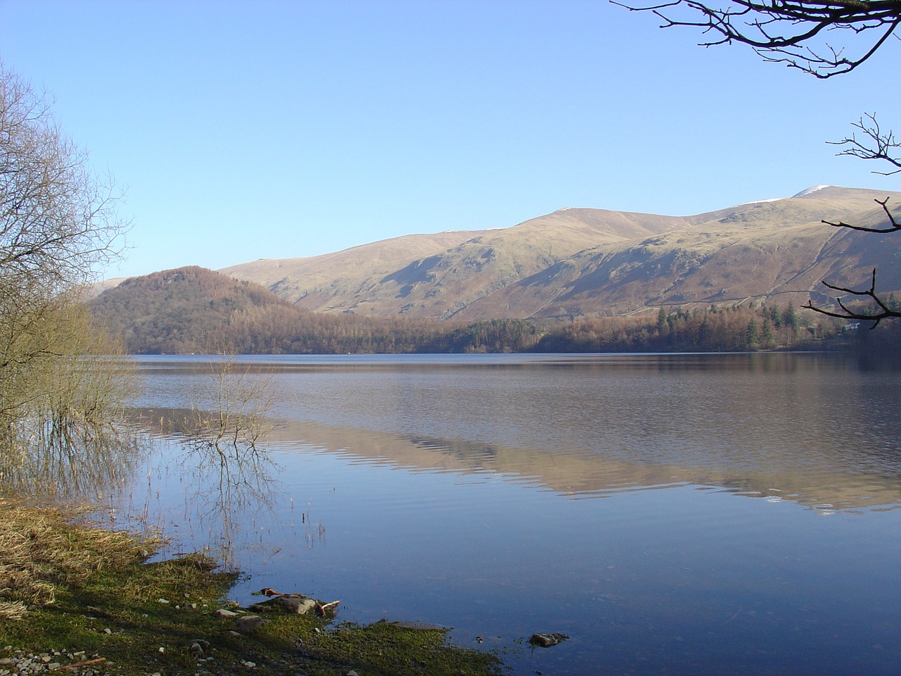 lakes lake district nature free photo