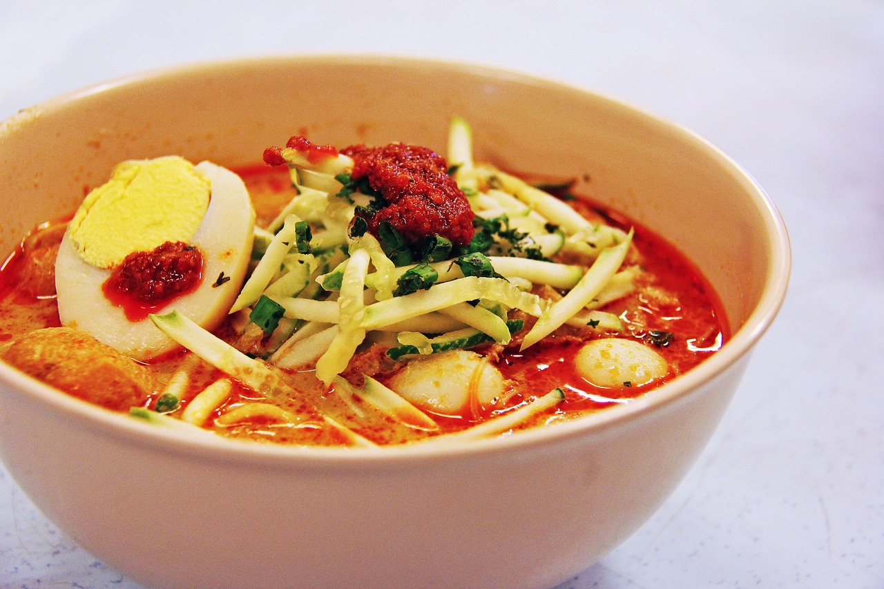 laksa popular famous free photo