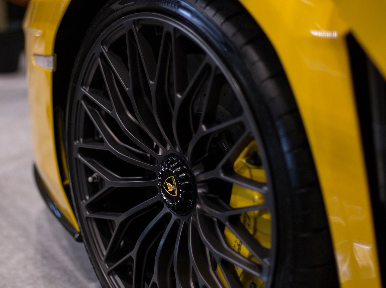 lamborghini aventador s yellow car free photo