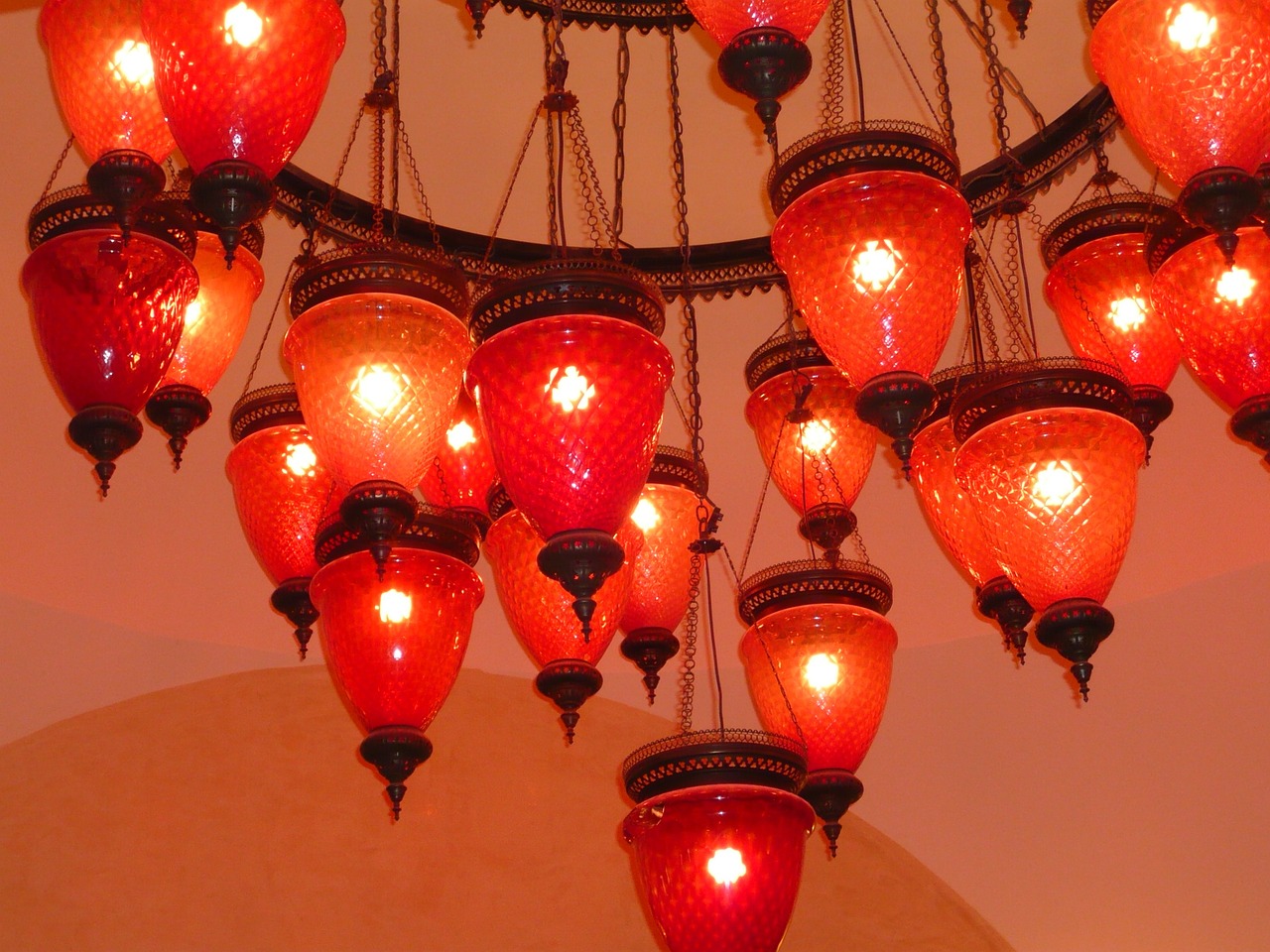 lamp lamps red free photo