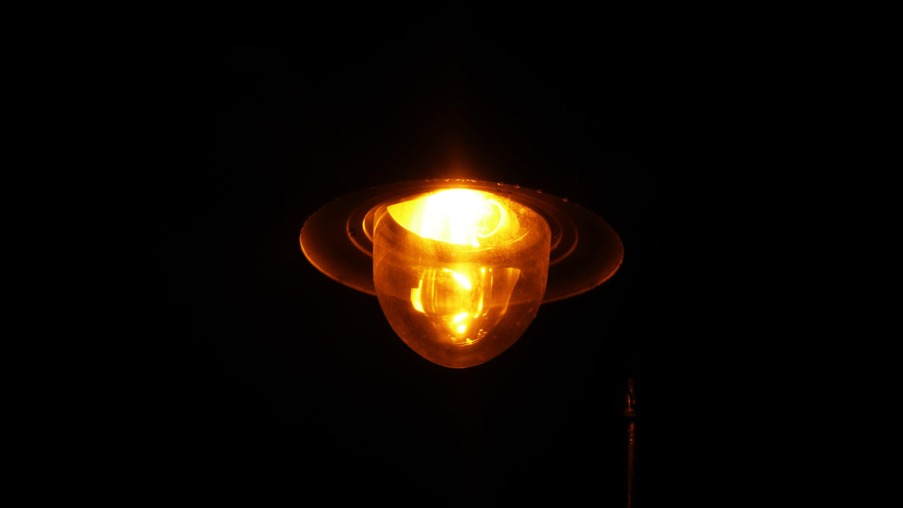 night lamp shining free photo