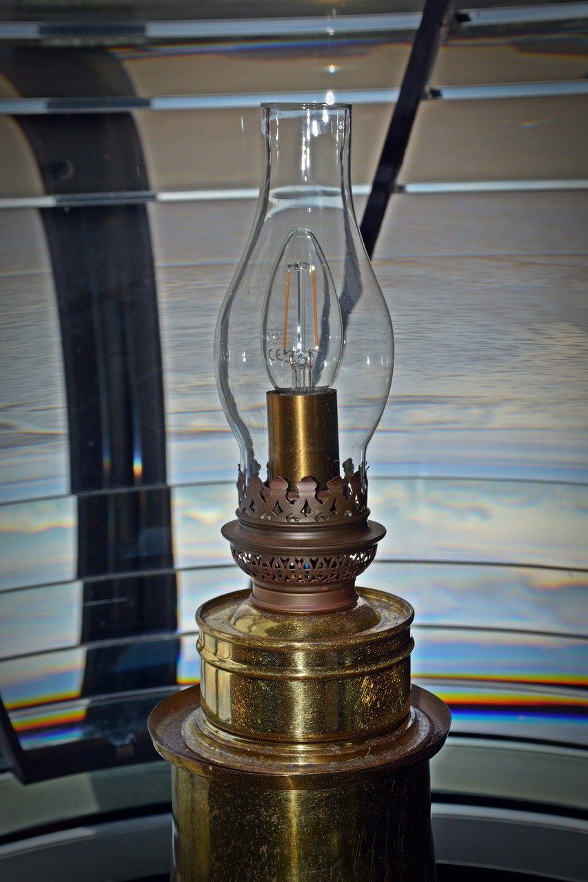 lamp lighthouse light bulb free photo