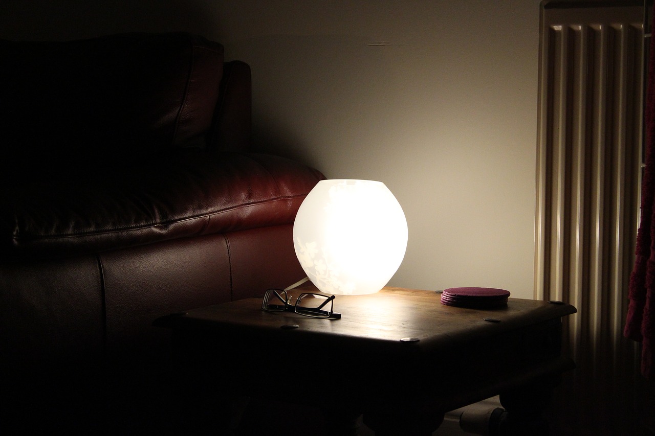 lamp light sofa free photo