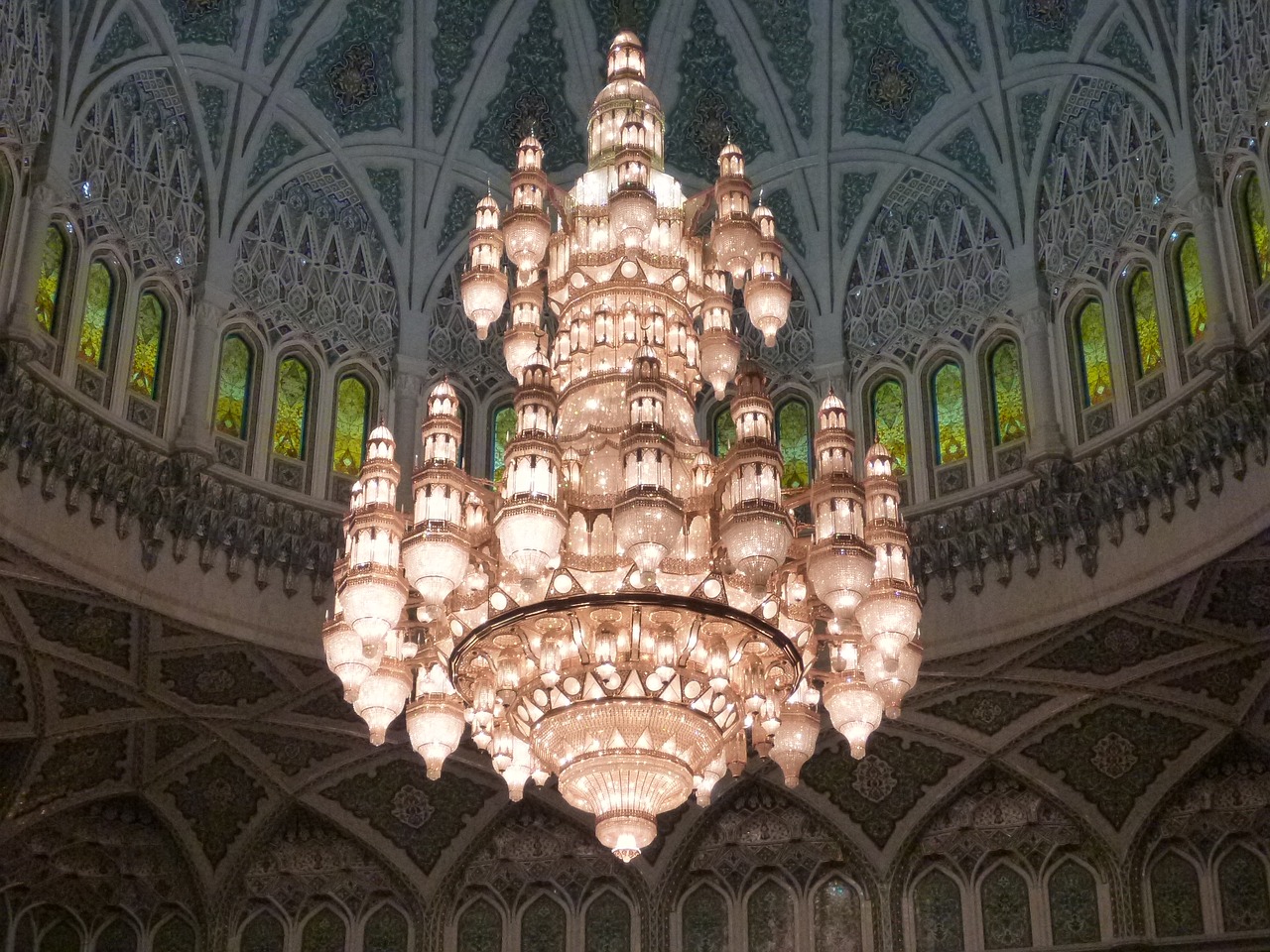 lamp mosque muslim free photo