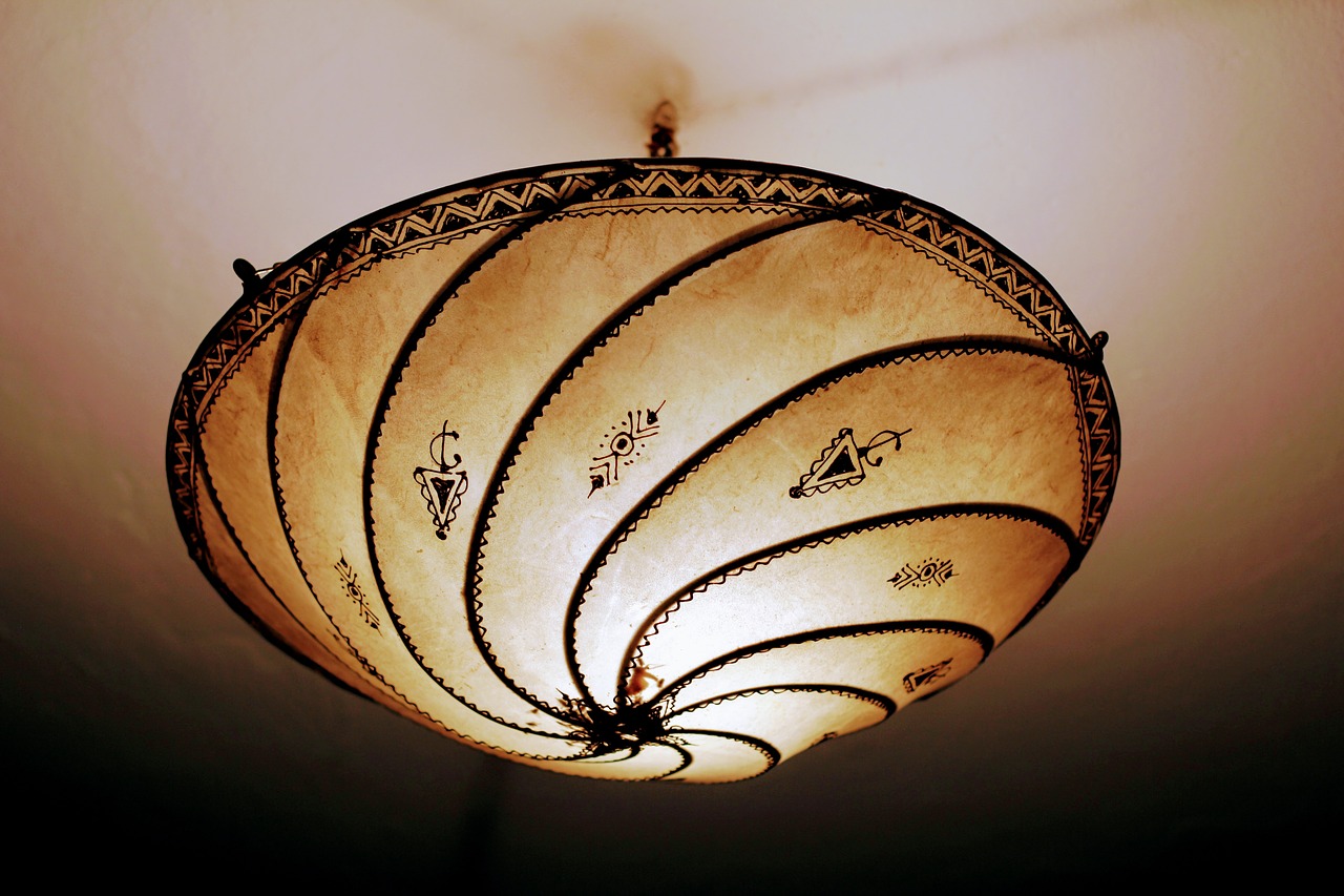 lamp ceiling lamp decoration free photo