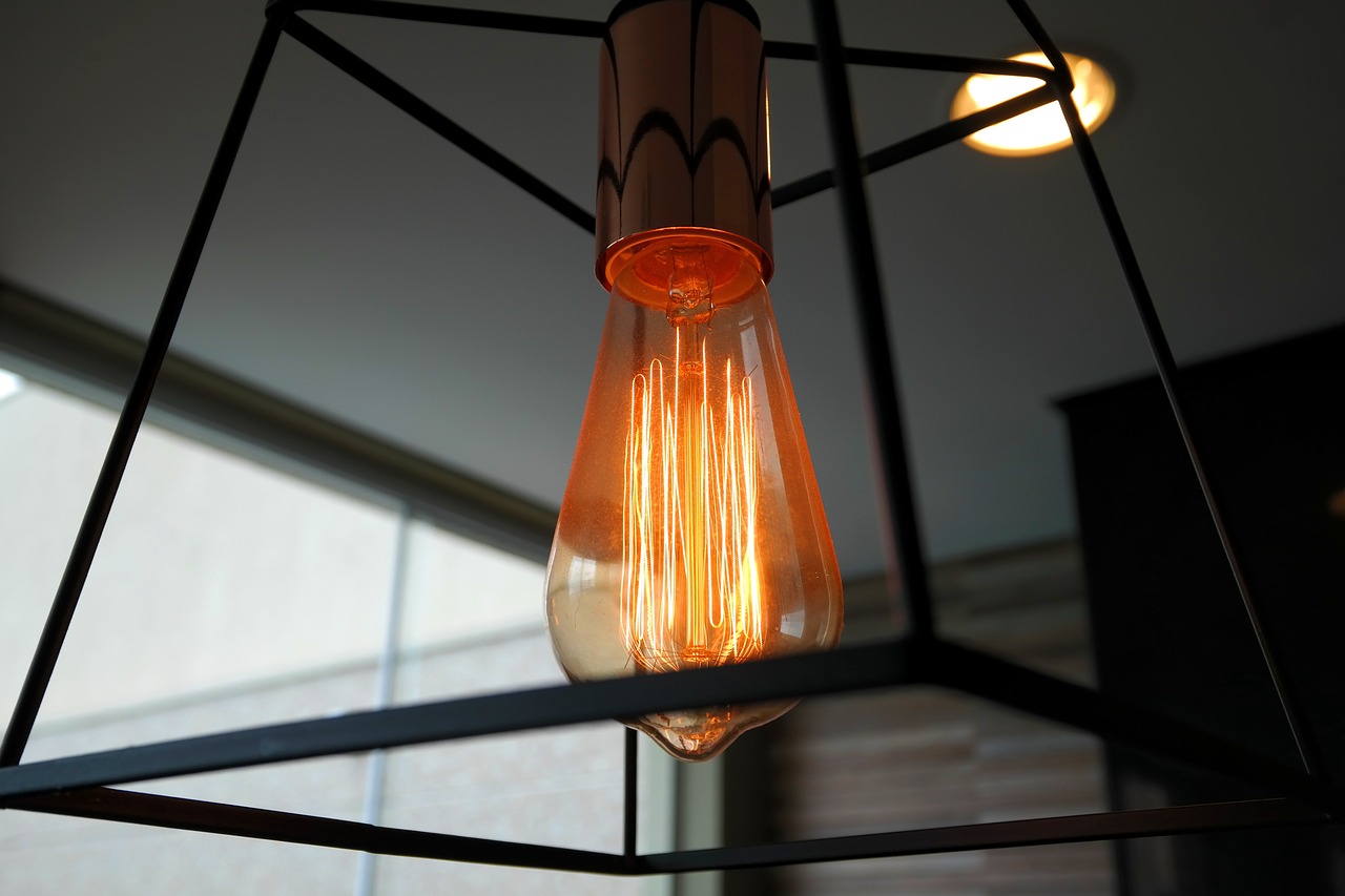 lamp decoration interior design free photo