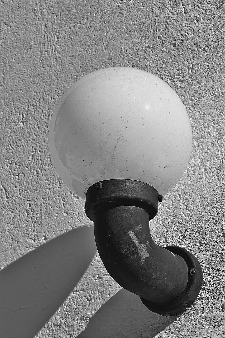 lamp s w outdoor light free photo