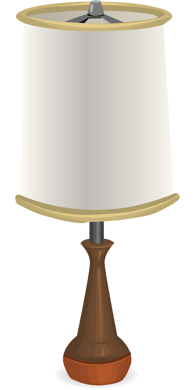 lamp shade desk lamp free photo