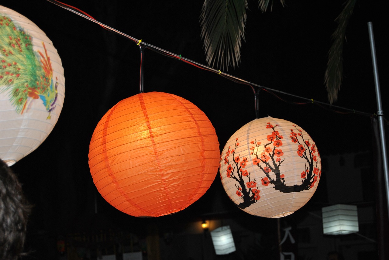 lamp japan lanterns free photo