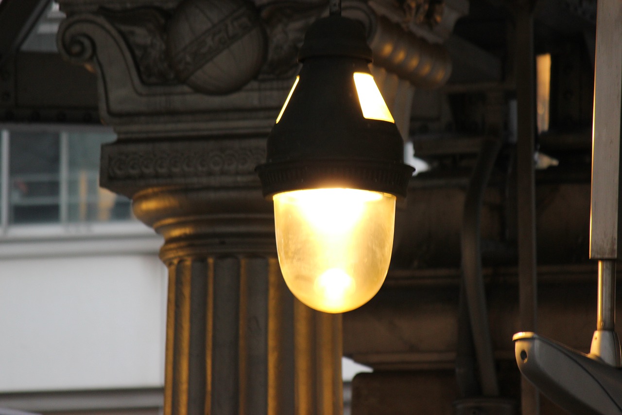 lamp metro paris free photo