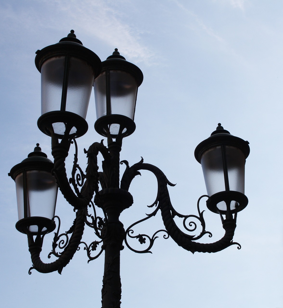 lamppost light lighting free photo