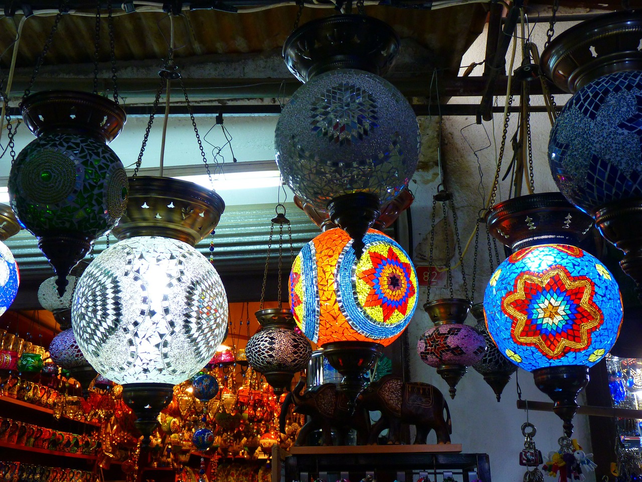 lamps oriental lights free photo