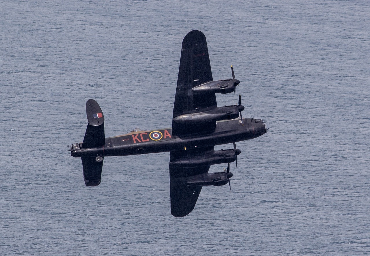 lancaster bomber aircraft free photo