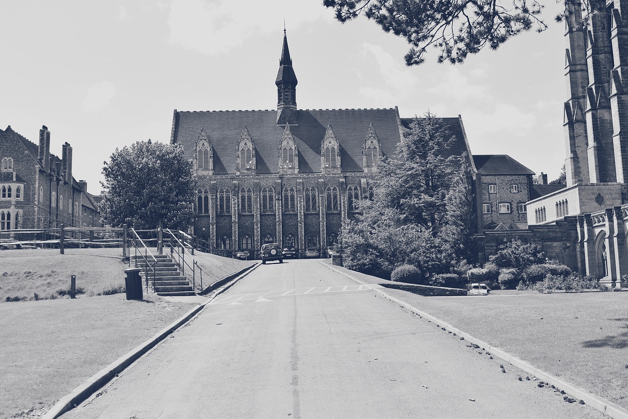 lancing college historical building free photo