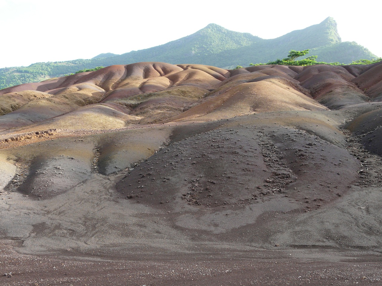 land of seven colors chamarel mauritius free photo