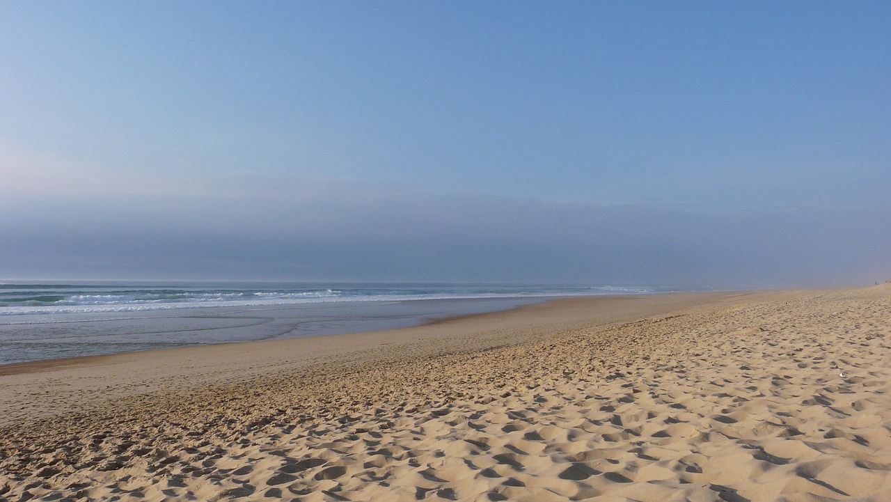 landes ocean relaxation free photo