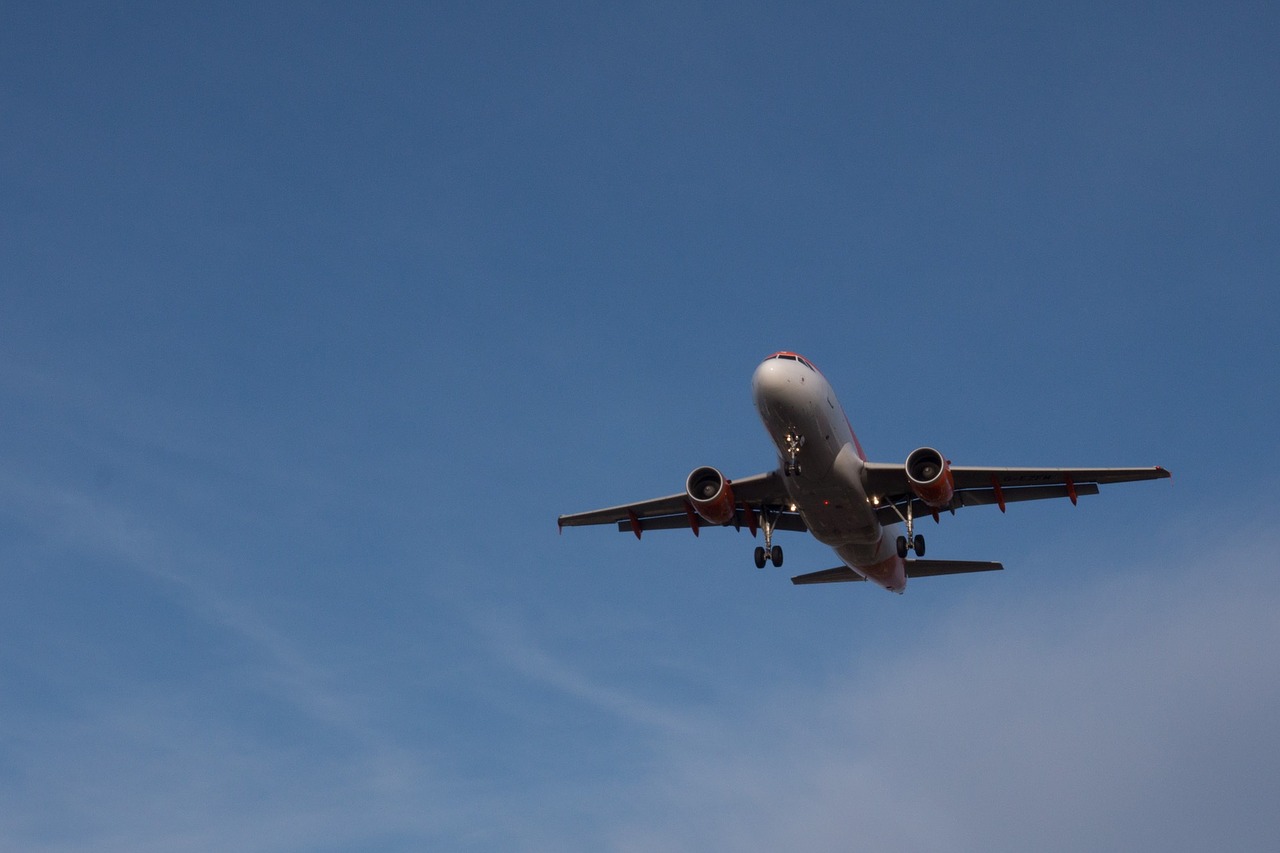 landing land aircraft free photo