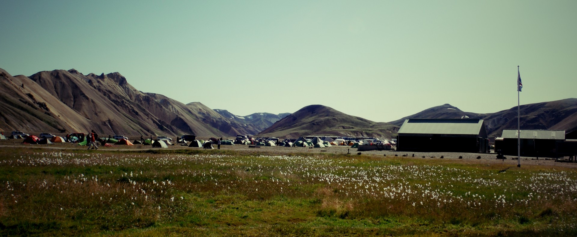 landmannalaugar camping iceland free photo