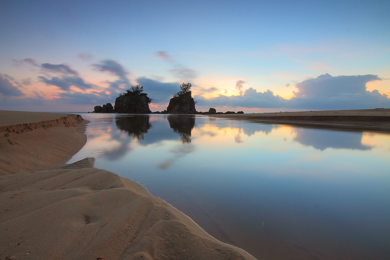 landmark sunrise landscape free photo