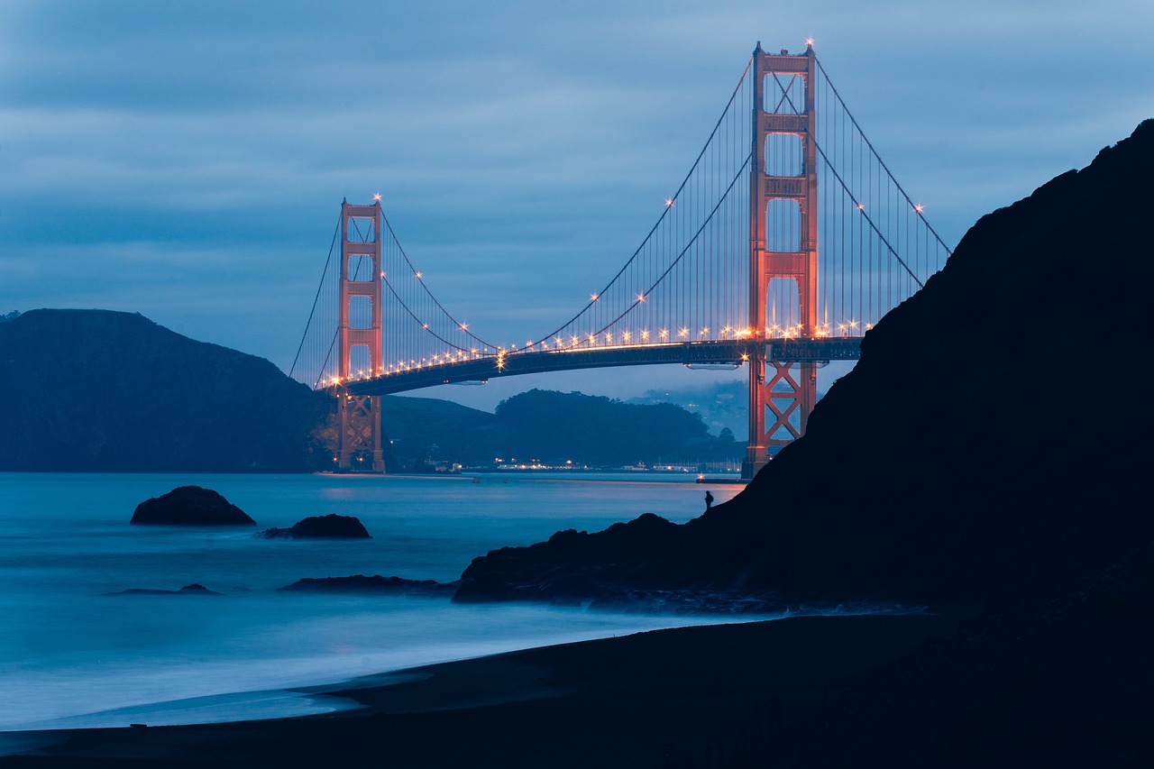 landmark bridge structure free photo